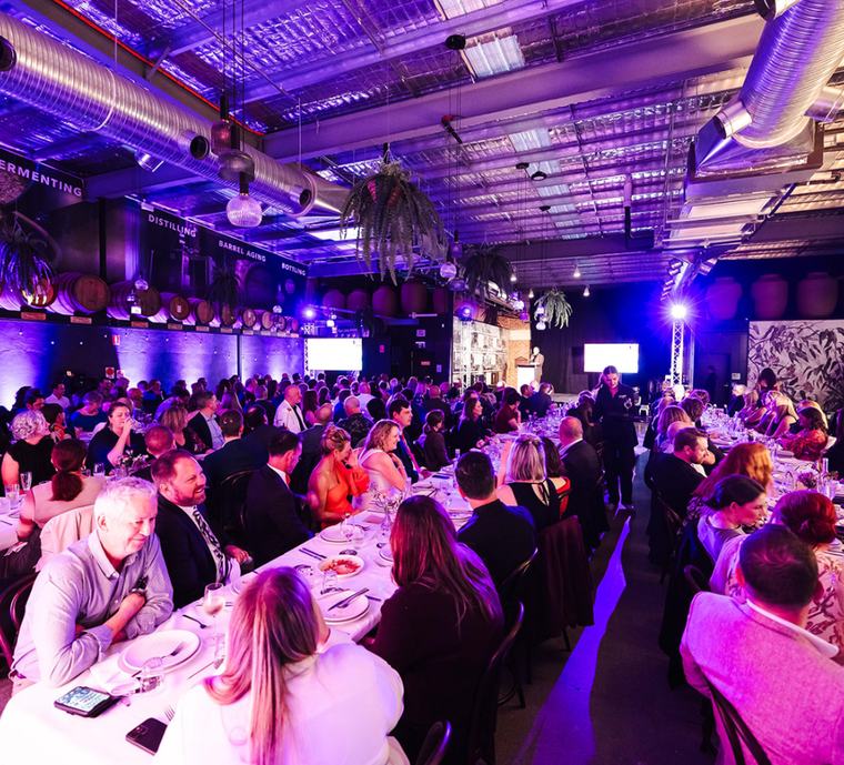 The Awards for Excellence gala dinner in full swing