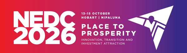 2026 National Economic Development Conference, 13 to 15 October 2026, Hobart Nipaluna